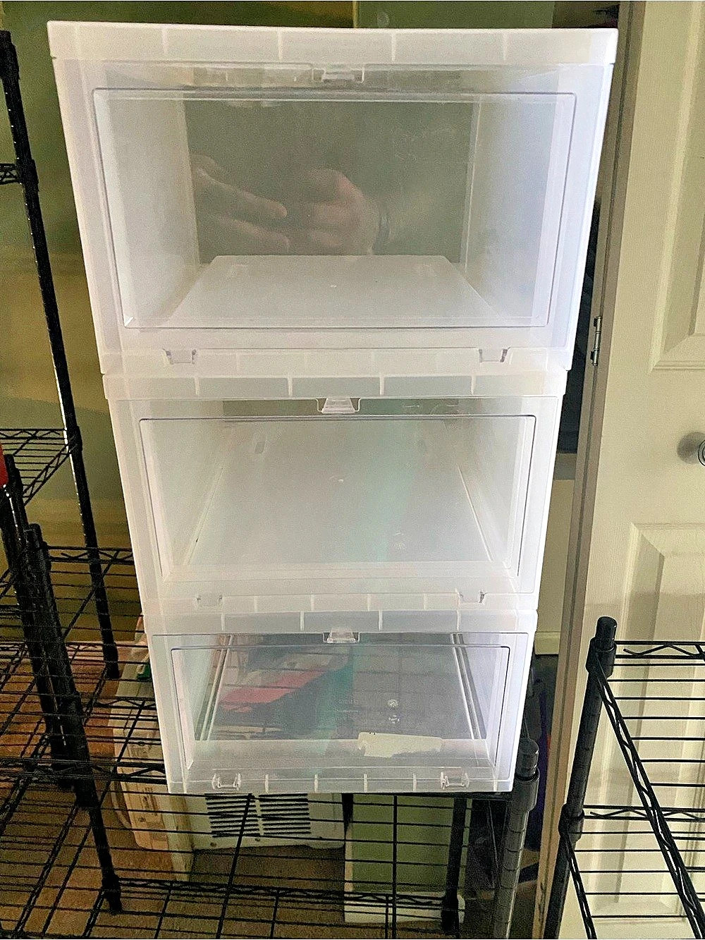 Clear Sneaker Drawer Storage Organizer